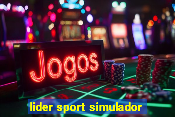 lider sport simulador